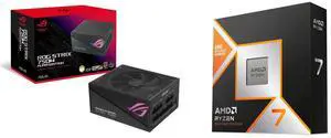 PSU CPU Combo -  ASUS ROG-STRIX-750G-AURA-GAMING Bundle with  AMD 100-100001084WOF