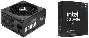 PSU CPU Combo -  ASUS TUF-GAMING-850G Bundle with  Intel BX80768265KF