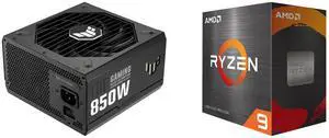 PSU CPU Combo -  ASUS TUF-GAMING-850G Bundle with  AMD 100-100001581WOF