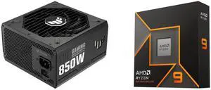 PSU CPU Combo -  ASUS TUF-GAMING-850G Bundle with  AMD 100-100000662WOF