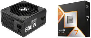 PSU CPU Combo -  ASUS TUF-GAMING-850G Bundle with  AMD 100-100001084WOF