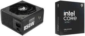 PSU CPU Combo -  ASUS TUF-GAMING-850G Bundle with  Intel BX80768285K