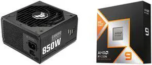 PSU CPU Combo -  ASUS TUF-GAMING-850G Bundle with  AMD 100-100000719WOF