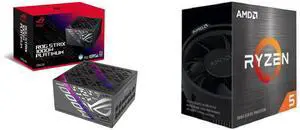 PSU CPU Combo -  ASUS ROG-STRIX-1000P-GAMING Bundle with  AMD 100-100001585BOX