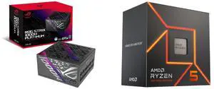 PSU CPU Combo -  ASUS ROG-STRIX-1000P-GAMING Bundle with  AMD 100-100001015BOX