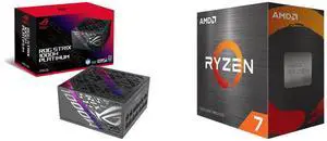 PSU CPU Combo -  ASUS ROG-STRIX-1000P-GAMING Bundle with  AMD 100-100001582BOX