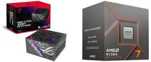 PSU CPU Combo -  ASUS ROG-STRIX-1000P-GAMING Bundle with  AMD 100-100001590BOX