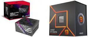 PSU CPU Combo -  ASUS ROG-STRIX-1000P-GAMING Bundle with  AMD 100-100000589WOF