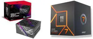 PSU CPU Combo -  ASUS ROG-STRIX-1000P-GAMING Bundle with  AMD 100-100000592BOX