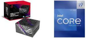 PSU CPU Combo -  ASUS ROG-STRIX-1000P-GAMING Bundle with  Intel BX8071512900K