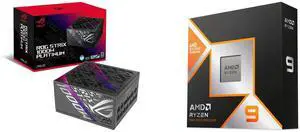PSU CPU Combo -  ASUS ROG-STRIX-1000P-GAMING Bundle with  AMD 100-100000719WOF