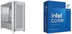 Computer Case CPU Combo -  Corsair CC-9011313-WW Bundle with  Intel BX8071514700KF