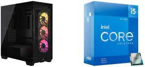 Computer Case CPU Combo -  Corsair CC-9011278-WW Bundle with  Intel BX8071512600KF