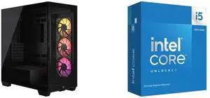 Computer Case CPU Combo -  Corsair CC-9011278-WW Bundle with  Intel BX8071514600KF
