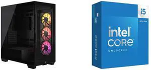 Computer Case CPU Combo -  Corsair CC-9011278-WW Bundle with  Intel BX8071514600K