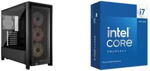 Computer Case CPU Combo -  Corsair CC-9011296-WW Bundle with  Intel BX8071514700KF