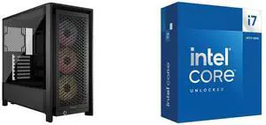 Computer Case CPU Combo -  Corsair CC-9011296-WW Bundle with  Intel BX8071514700K