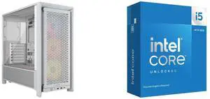 Computer Case CPU Combo -  Corsair CC-9011297-WW Bundle with  Intel BX8071514600KF