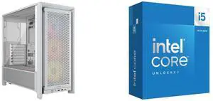 Computer Case CPU Combo -  Corsair CC-9011297-WW Bundle with  Intel BX8071514600K