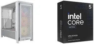 Computer Case CPU Combo -  Corsair CC-9011297-WW Bundle with  Intel BX80768245KF