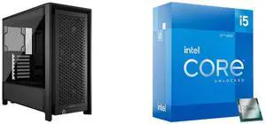 Computer Case CPU Combo -  Corsair CC-9011312-WW Bundle with  Intel BX8071512600K