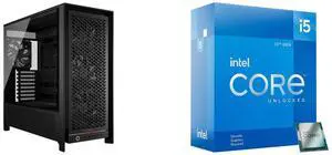 Computer Case CPU Combo -  Corsair CC-9011307-WW Bundle with  Intel BX8071512600KF