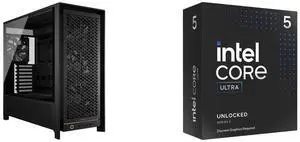 Computer Case CPU Combo -  Corsair CC-9011307-WW Bundle with  Intel BX80768245KF