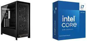 Computer Case CPU Combo -  Corsair CC-9011307-WW Bundle with  Intel BX8071514700KF