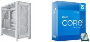 Computer Case CPU Combo -  Corsair CC-9011308-WW Bundle with  Intel BX8071512600K