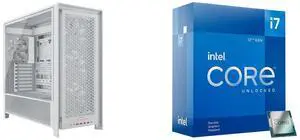 Computer Case CPU Combo -  Corsair CC-9011308-WW Bundle with  Intel BX8071512700KF