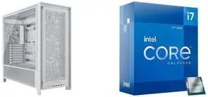 Computer Case CPU Combo -  Corsair CC-9011308-WW Bundle with  Intel BX8071512700K