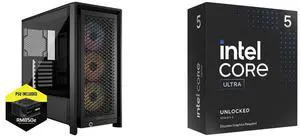 Computer Case CPU Combo -  Corsair CC-9900038-NWE Bundle with  Intel BX80768245KF
