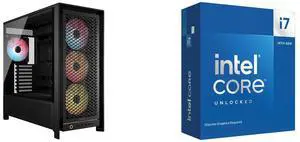 Computer Case CPU Combo -  Corsair CC-9011309-WW Bundle with  Intel BX8071514700KF