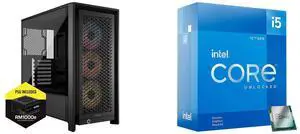 Computer Case CPU Combo - Corsair CC-9900039-NWE Bundle with Intel BX8071512600KF Computer Case CPU Combo - Corsair CC-9900039-NWE Bundle with Intel BX8071512600KF