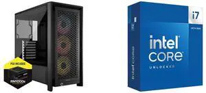 Computer Case CPU Combo -  Corsair CC-9900039-NWE Bundle with  Intel BX8071514700K