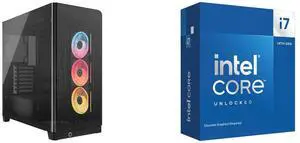 Computer Case CPU Combo -  Corsair CC-9011316-WW Bundle with  Intel BX8071514700KF