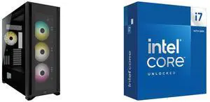 Computer Case CPU Combo -  Corsair CC-9011226-WW Bundle with  Intel BX8071514700K