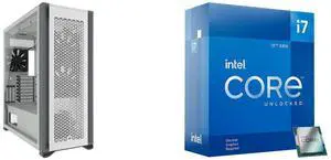 Computer Case CPU Combo -  Corsair CC-9011219-WW Bundle with  Intel BX8071512700KF