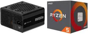 PSU CPU Combo -  Corsair CP-9020297-NA Bundle with  AMD 100-100000644BOX