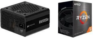 PSU CPU Combo -  Corsair CP-9020297-NA Bundle with  AMD 100-100000457BOX