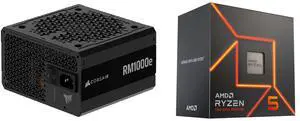 PSU CPU Combo -  Corsair CP-9020297-NA Bundle with  AMD 100-100001015BOX