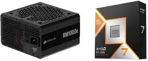 PSU CPU Combo -  Corsair CP-9020297-NA Bundle with  AMD 100-100001084WOF