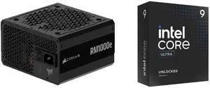 PSU CPU Combo -  Corsair CP-9020297-NA Bundle with  Intel BX80768285K