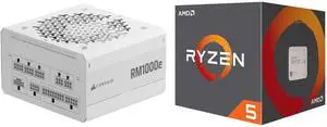 PSU CPU Combo -  Corsair CP-9020294-NA Bundle with  AMD 100-100000644BOX