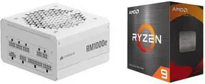 PSU CPU Combo -  Corsair CP-9020294-NA Bundle with  AMD 100-100000061WOF