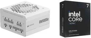 PSU CPU Combo -  Corsair CP-9020294-NA Bundle with  Intel BX80768265KF