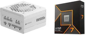 PSU CPU Combo -  Corsair CP-9020294-NA Bundle with  AMD 100-100001404WOF