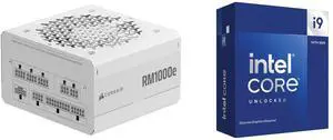 PSU CPU Combo -  Corsair CP-9020294-NA Bundle with  Intel BX8071514900KF