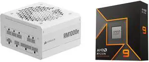PSU CPU Combo -  Corsair CP-9020294-NA Bundle with  AMD 100-100000662WOF