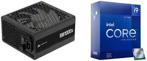 PSU CPU Combo -  Corsair CP-9020271-NA Bundle with  Intel BX8071512900KF